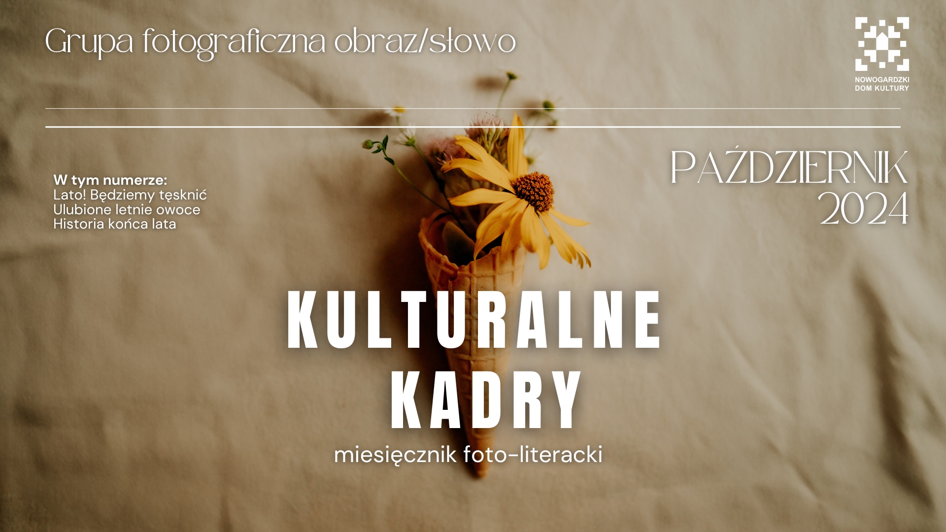 KADRY KULTURY / PAŹDZIERNIK 2024